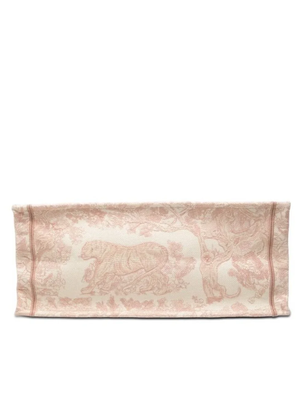 Dior Toile de Jouy Reverse Embroidery Book Tote Pink Canvas - Picture 3 of 6